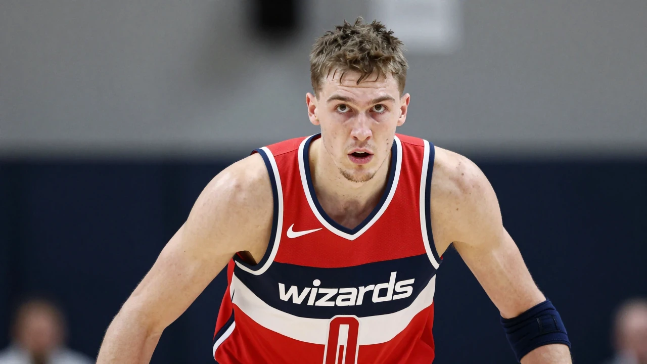 Washington Wizards' rebuild relies on young talent, including Tre Johnson, a former Longhorn, and Khris Middleton, a...