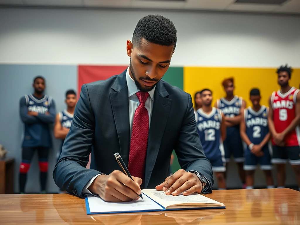 Phoenix Suns Forward Signs with Paris Basketball of LNB Elite