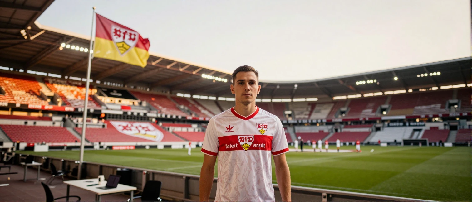 VfB Stuttgart zeigt neues Heimtrikot mit Bad-Cannstatt-Motiven wie Klösterlebrunnen und Hirschstangen