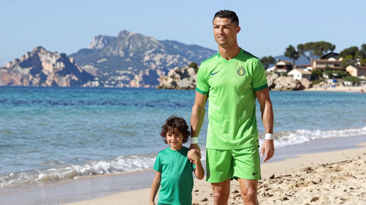 El futbolista Cristiano Ronaldo y su pareja Georgina Rodríguez han regresado a Mallorca para disfrutar de unas vacaciones...