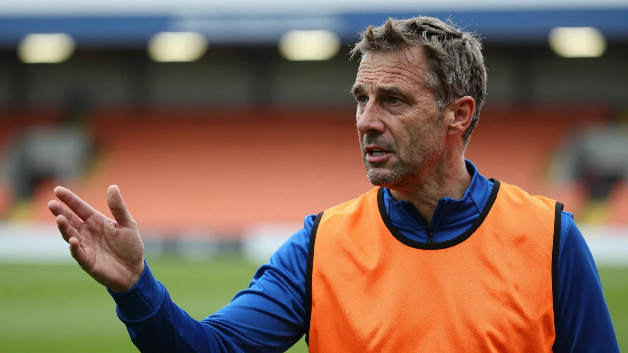 Blackpool manager Ian Evatt defends Tom Bloxham's striker role after impressive display against Stockport County