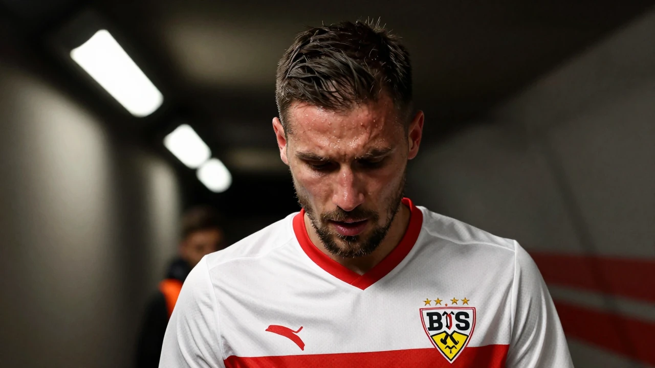 VfB Stuttgart verlor das Bundesliga-Auftaktspiel bei Bayern München mit 1:5 und erlebte dabei einen Stromausfall in der...