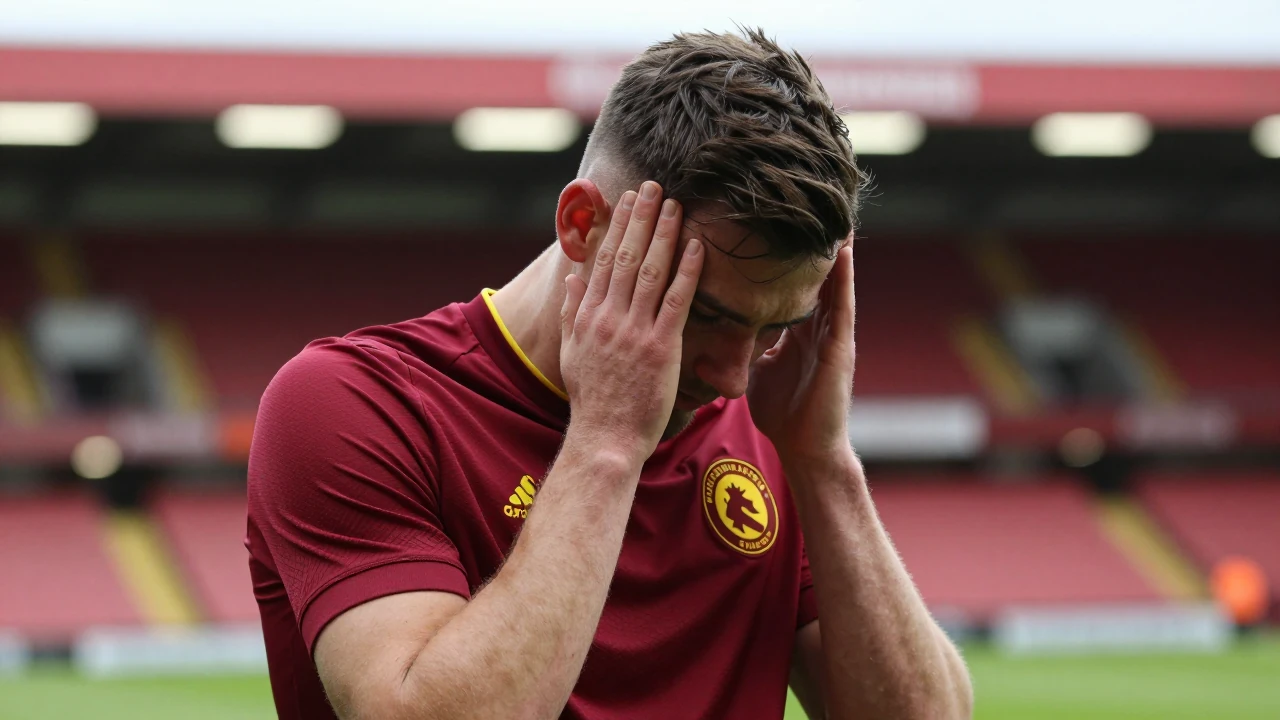 Motherwell fell to a narrow 1-0 defeat at Rangers, a result overshadowed by a serious injury to the hosts' captain...