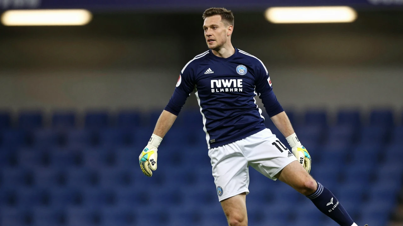 Aberdeen FC goalkeeper Marius Muller produced a stunning rabona clearance in a League Cup tie against Dundee, leaving...