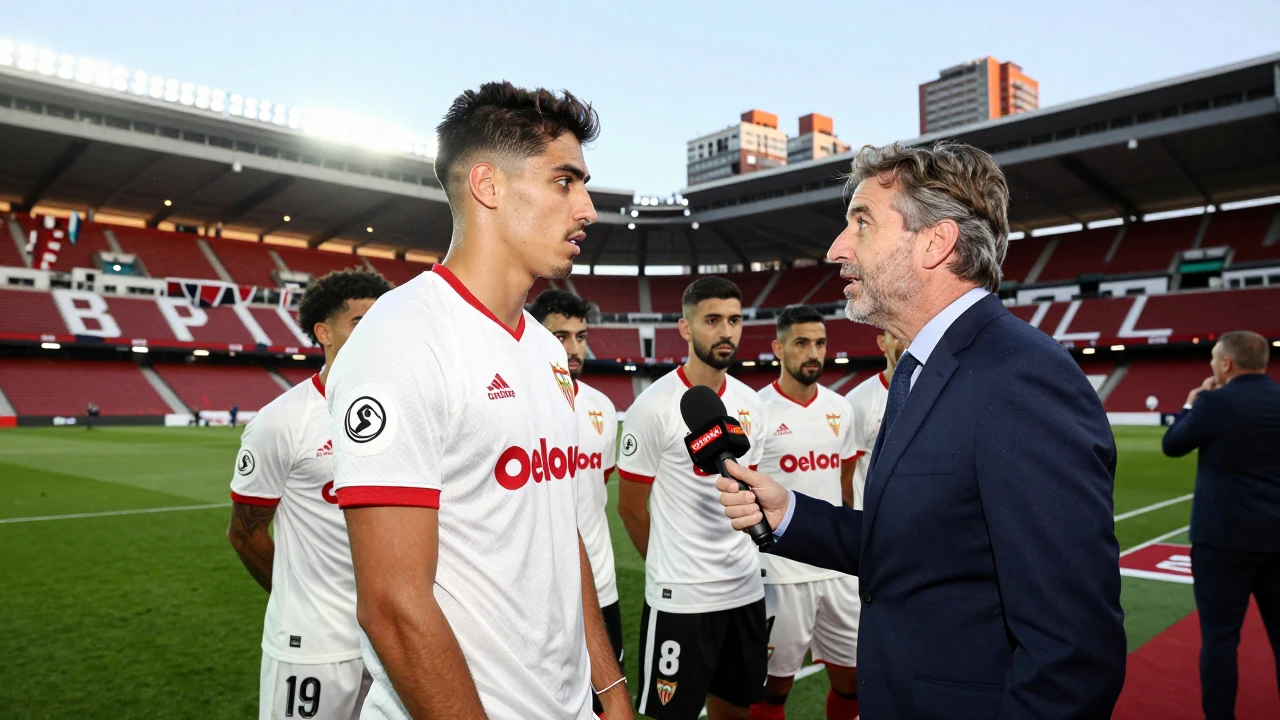 El Sevilla ha anunciado el fichaje de Julio Díaz hasta 2031, el lateral izquierdo del Atlético de Madrid