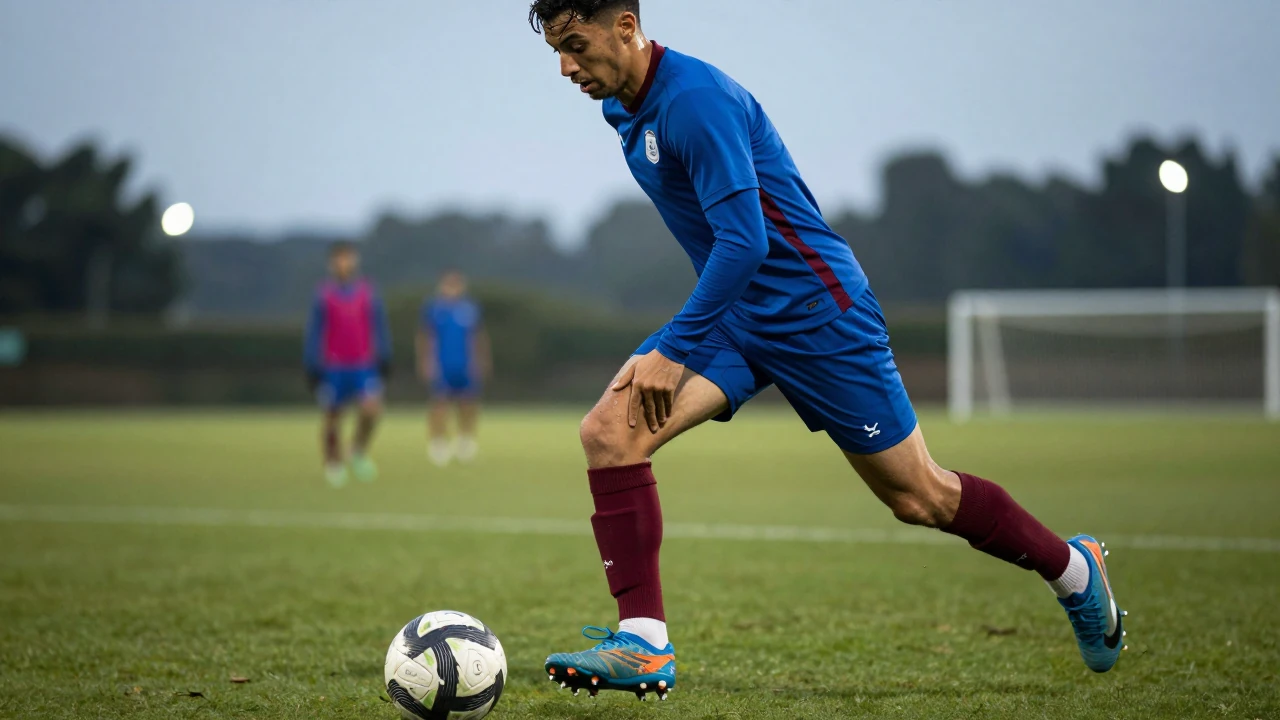El brasileño, clave con 14 goles esta temporada, arrastra un edema en el muslo y entrena aparte, lo que obliga a Hansi...
