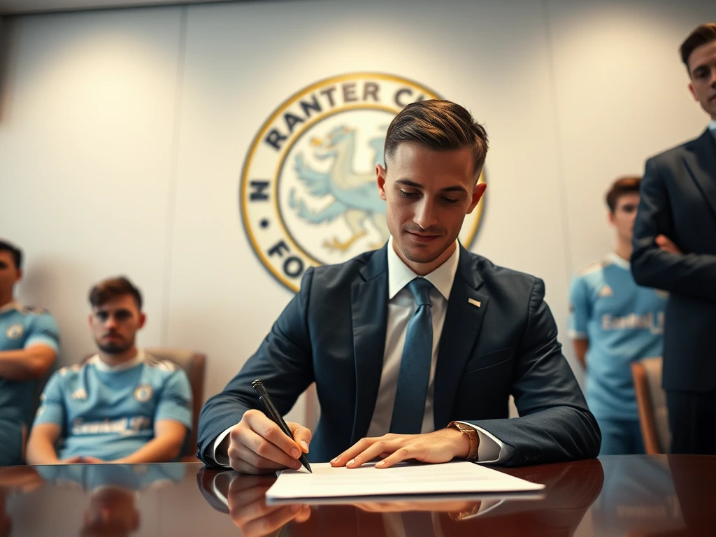 Manchester City is on the verge of completing the record-breaking transfer of Elliot Anderson from Nottingham Forest, a...