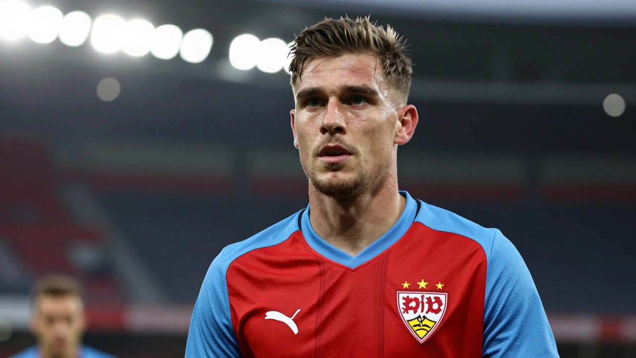 Finn Jeltsch von VfB Stuttgart ist bei Manchester United und FC Bayern im Gespräch, Wechsel für mindestens 50 Millionen Euro