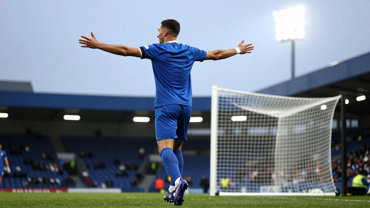 Colby Bishop scored his first goal of the season to rescue a 2-2 draw for Portsmouth at Blackburn, with teammate Odin...