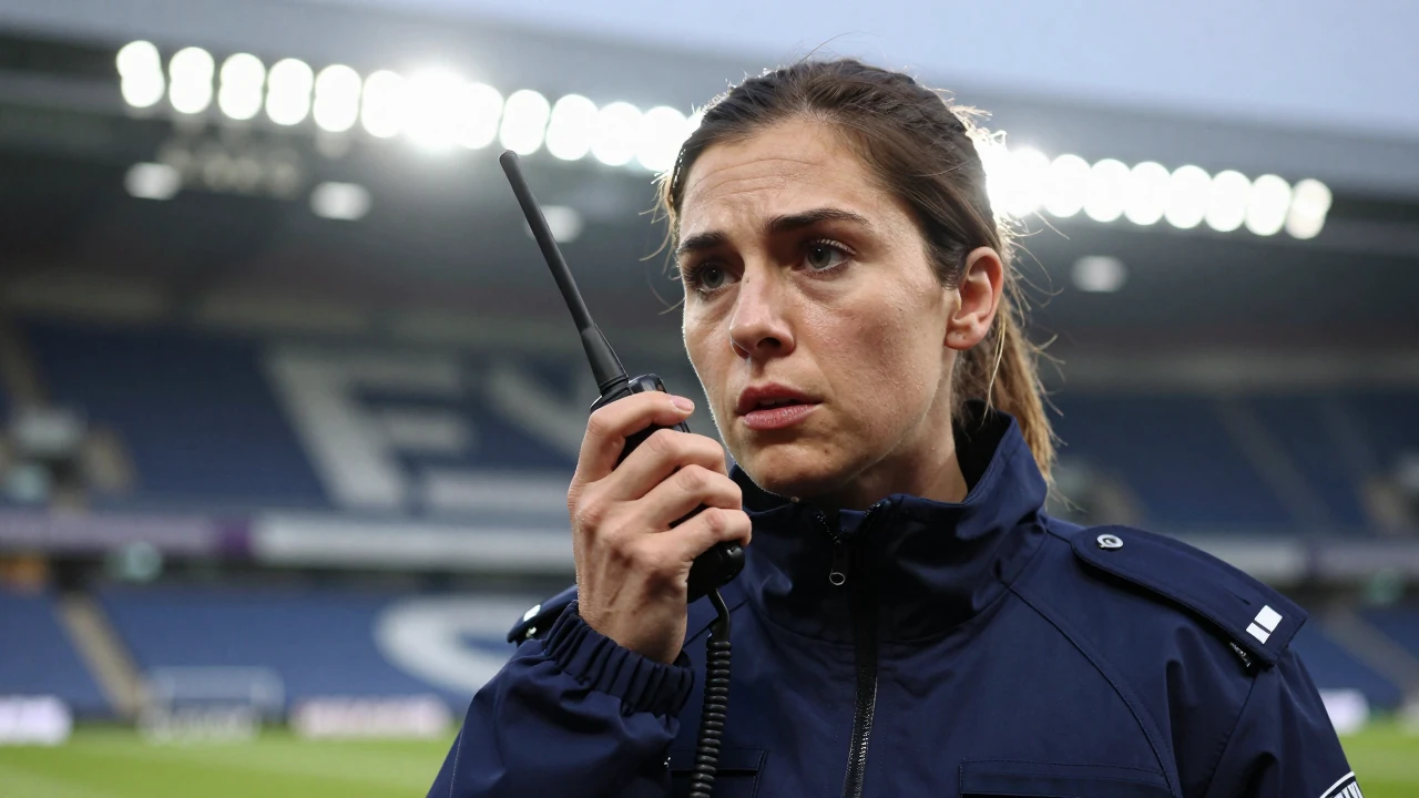 Mjallby security chief Selma Ernestrand describes an unwanted situation after between 10 and 15 supporters were escorted...