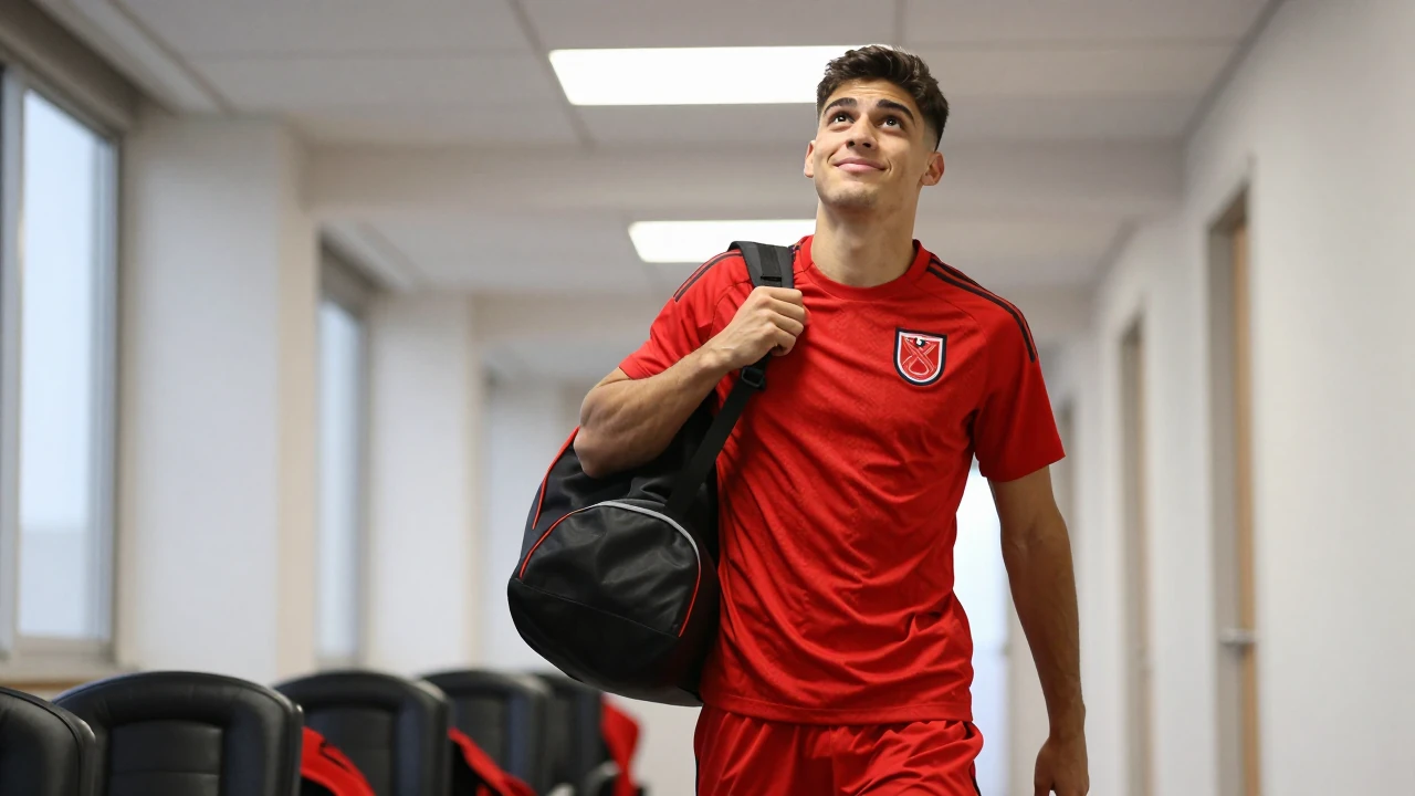 Bayern-Chef Jan-Christian Dreesen nutzte eine Ehrung in der Staatskanzlei, um über Alphonso Davies' private Pläne zu...
