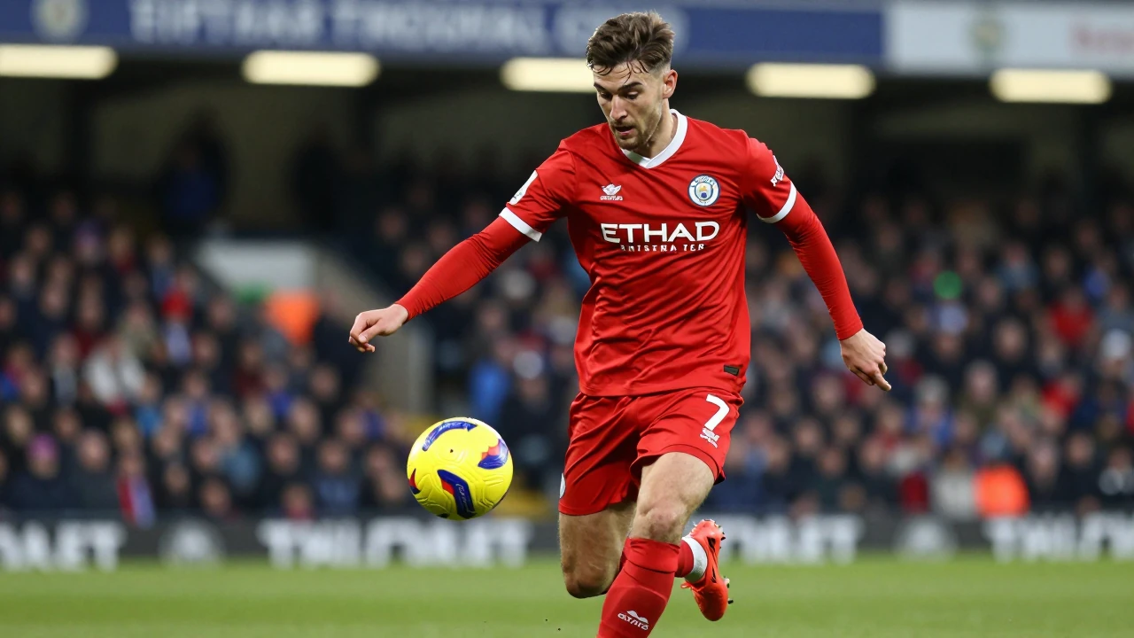 Bristol City's Lorent Tolaj was captured crossing past Preston's Liam Lindsay in the 1st September Championship match, a...