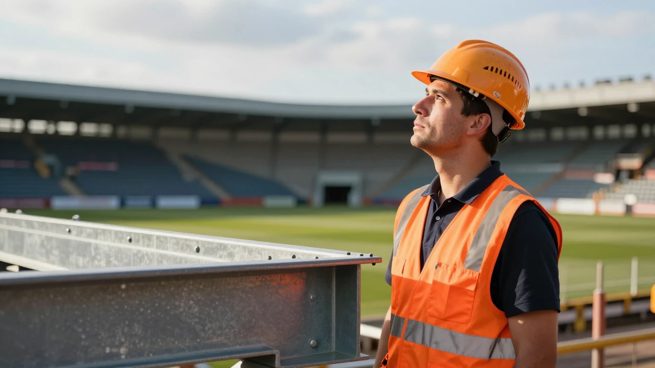 Wrexham A.F.C. has installed the first structural steelwork for the new Kop stand, a key phase in the £69m redevelopment...