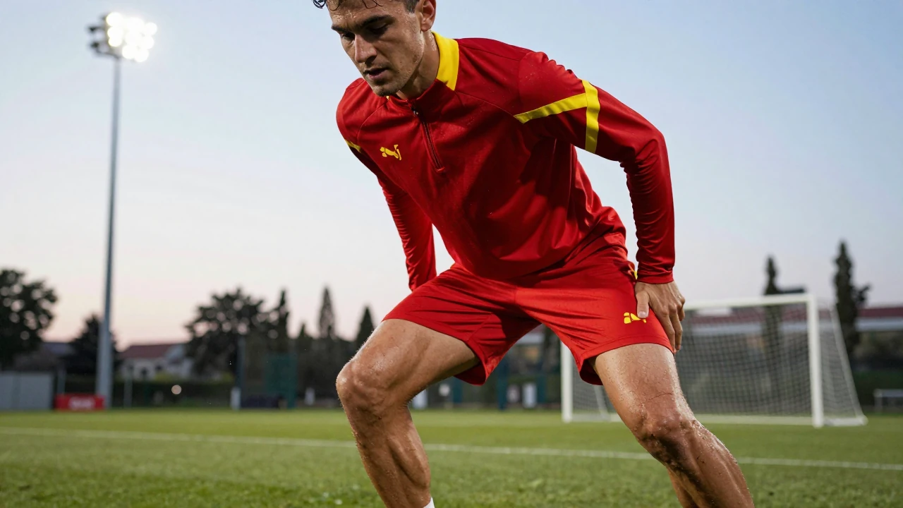 Galatasaray, Süper Lig'de 8. Sıradaki Kasımpaşa'yı konuk edeceği maç öncesi Kemerburgaz Metin Oktay Tesisleri'nde...