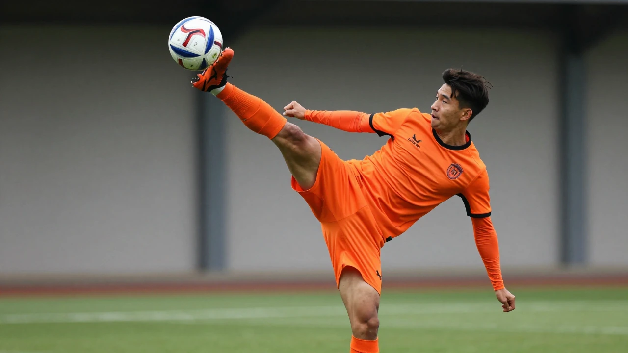 Henk Veerman opende de score met een omhaal in de 2-0 overwinning op Den Bosch, zijn achtste doelpunt van het seizoen, en...