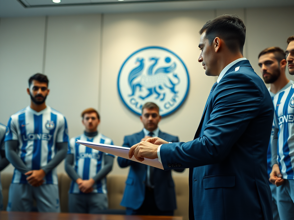 RCD Espanyol signs Calatrava as first reinforcement
