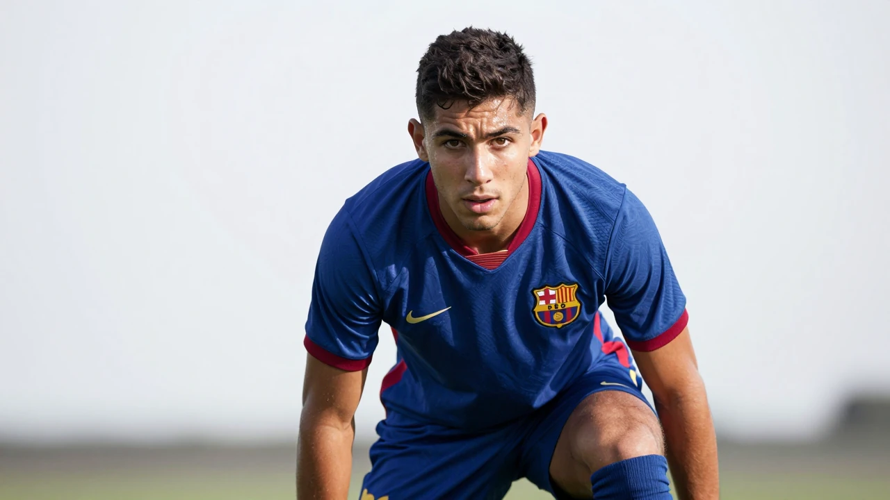 Josué Caicedo, el lateral ecuatoriano del FC Barcelona, debutó en el XVII Trofeu Ciutat de l'Hospitalet y dejó buenas...