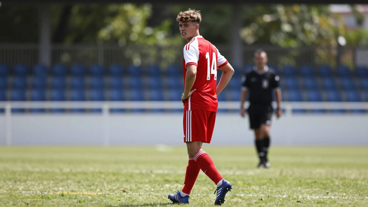 Arsenal's 16-year-old forward Max Dowman was dismissed in the 74th minute of England Under-19s' 2-1 victory over the USA...