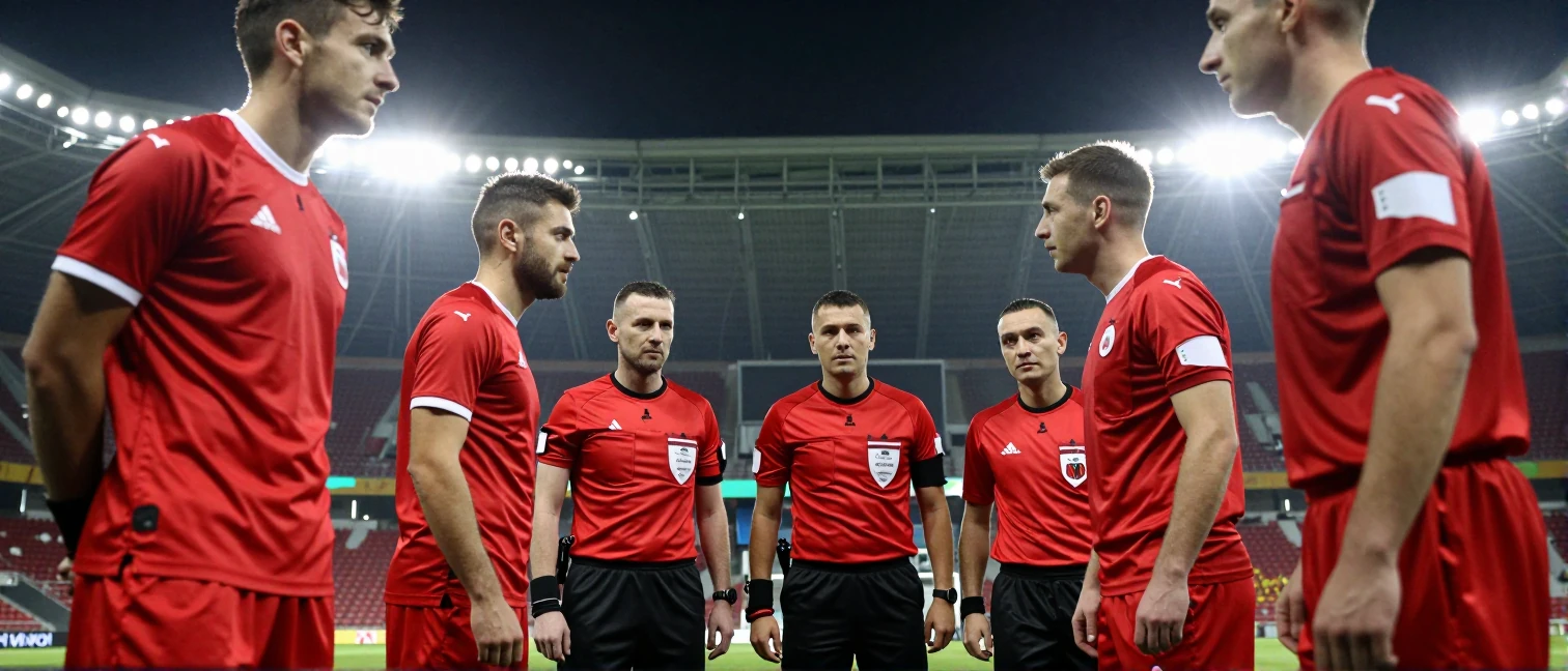 Armeniske dommere ledet av Henrik Nalbandyan dømmer Branns Conference League-kamp mot Universitatea Cluj i kveld