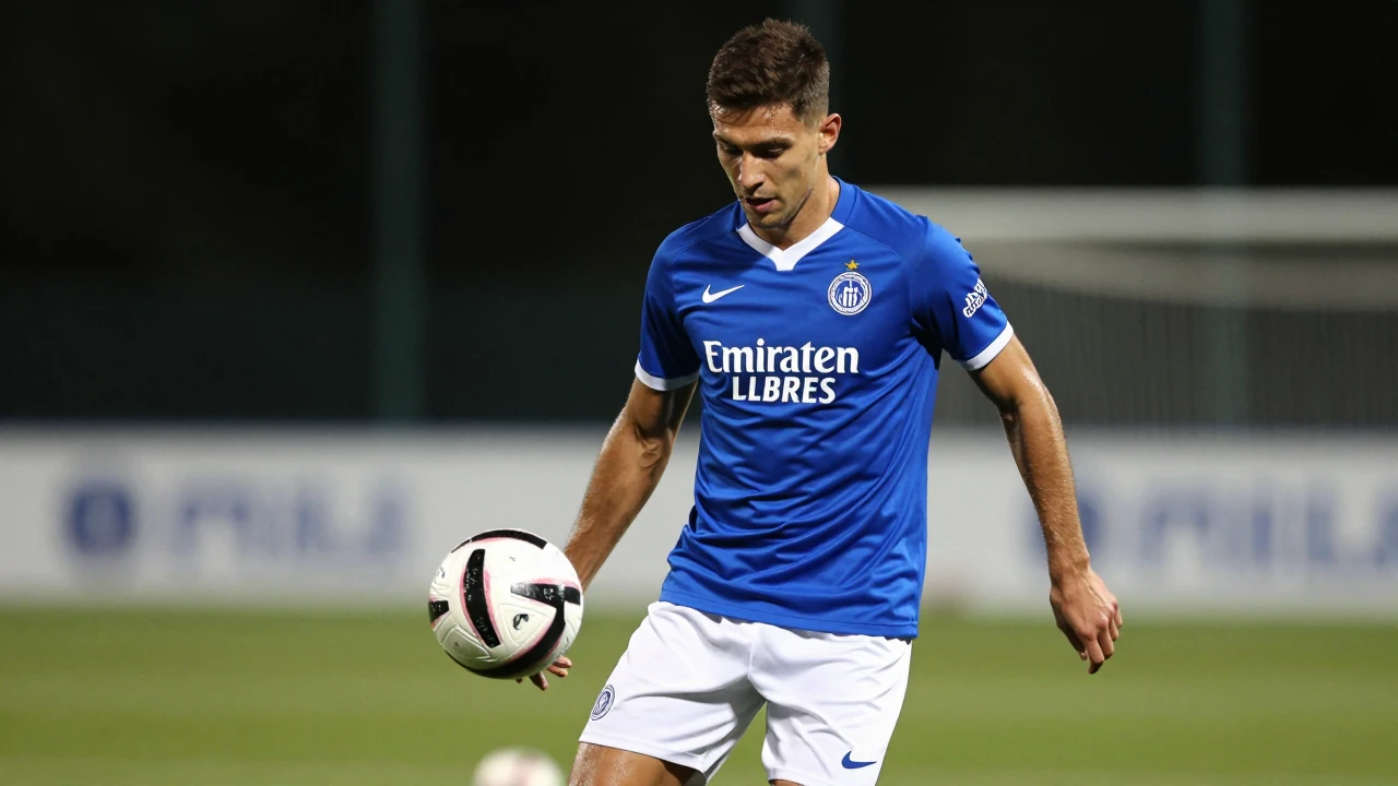Brighton & Hove Albion prepares for a friendly match, with the team training at Casteldebole
