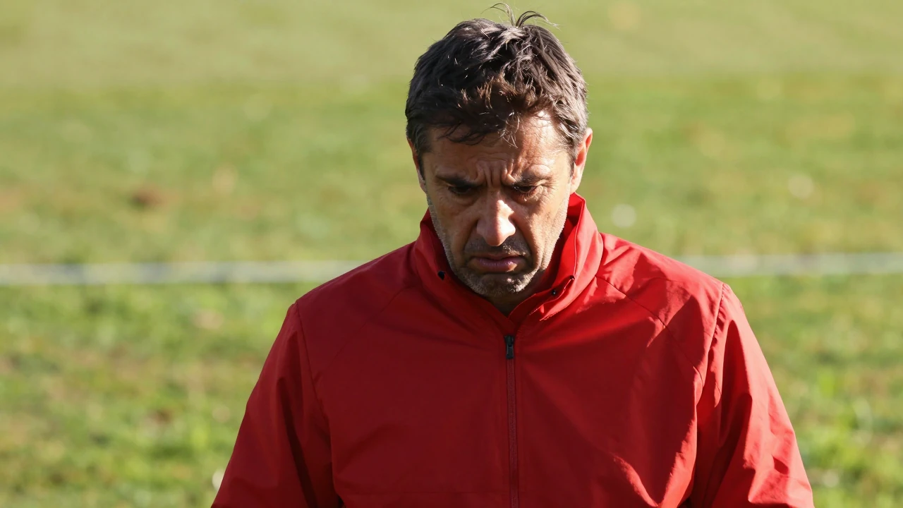 Rodez's physical trainer Didier Santini voices concern over the dangerous state of the Vabre training pitches, with...