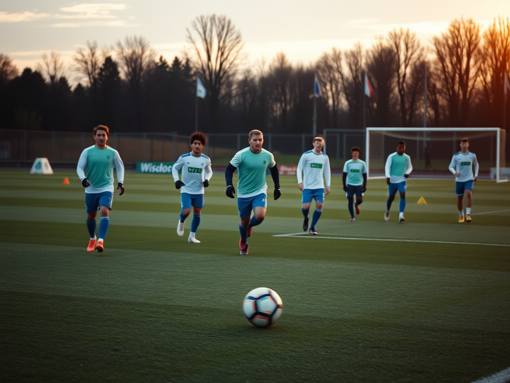 Bramkarz O. Klat: nowy talent Wisapock