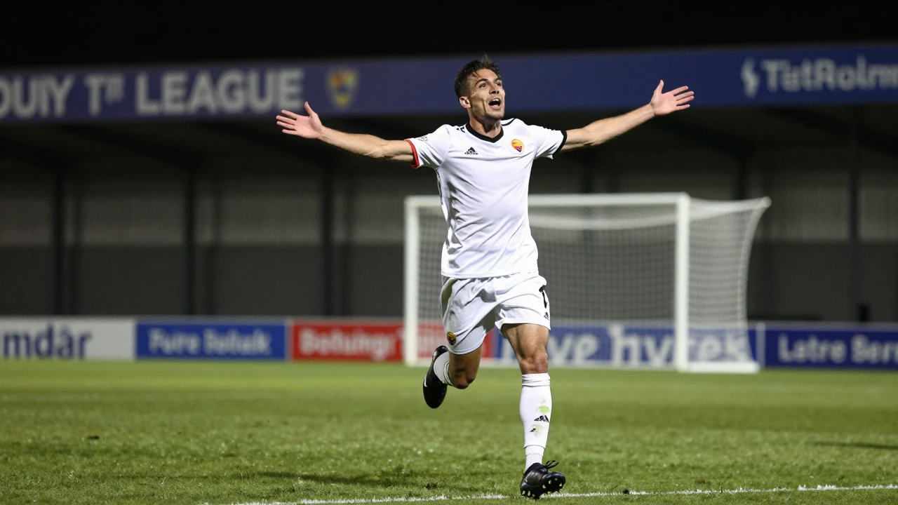 Richarlison scored for Tottenham's under-21s in their EFL Trophy group stage match at Cheltenham Town, his first...