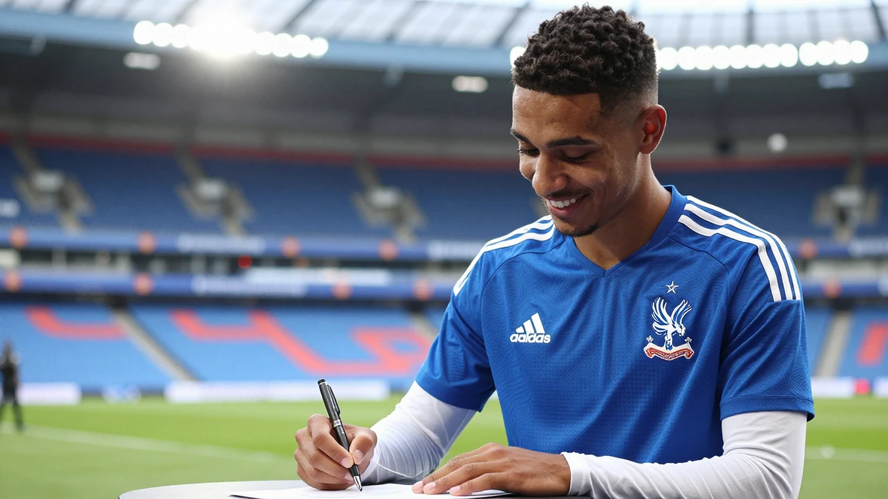 Crystal Palace co-owner Steve Parish contacted Dwight McNeil's partner before the midfielder's move to the club on Tuesday