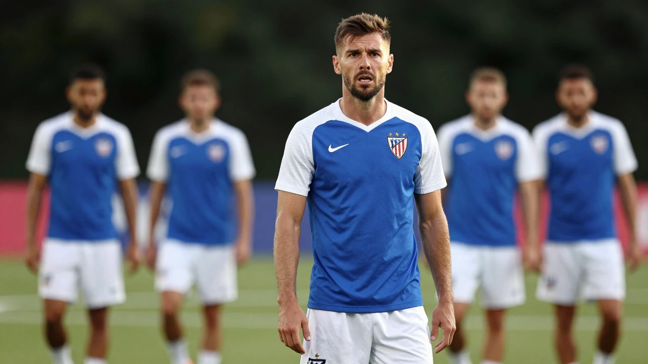 Andoni Gorosabel, lateral derecho del Athletic, enfrenta un futuro incierto tras no ser convocado para el partido ante el...