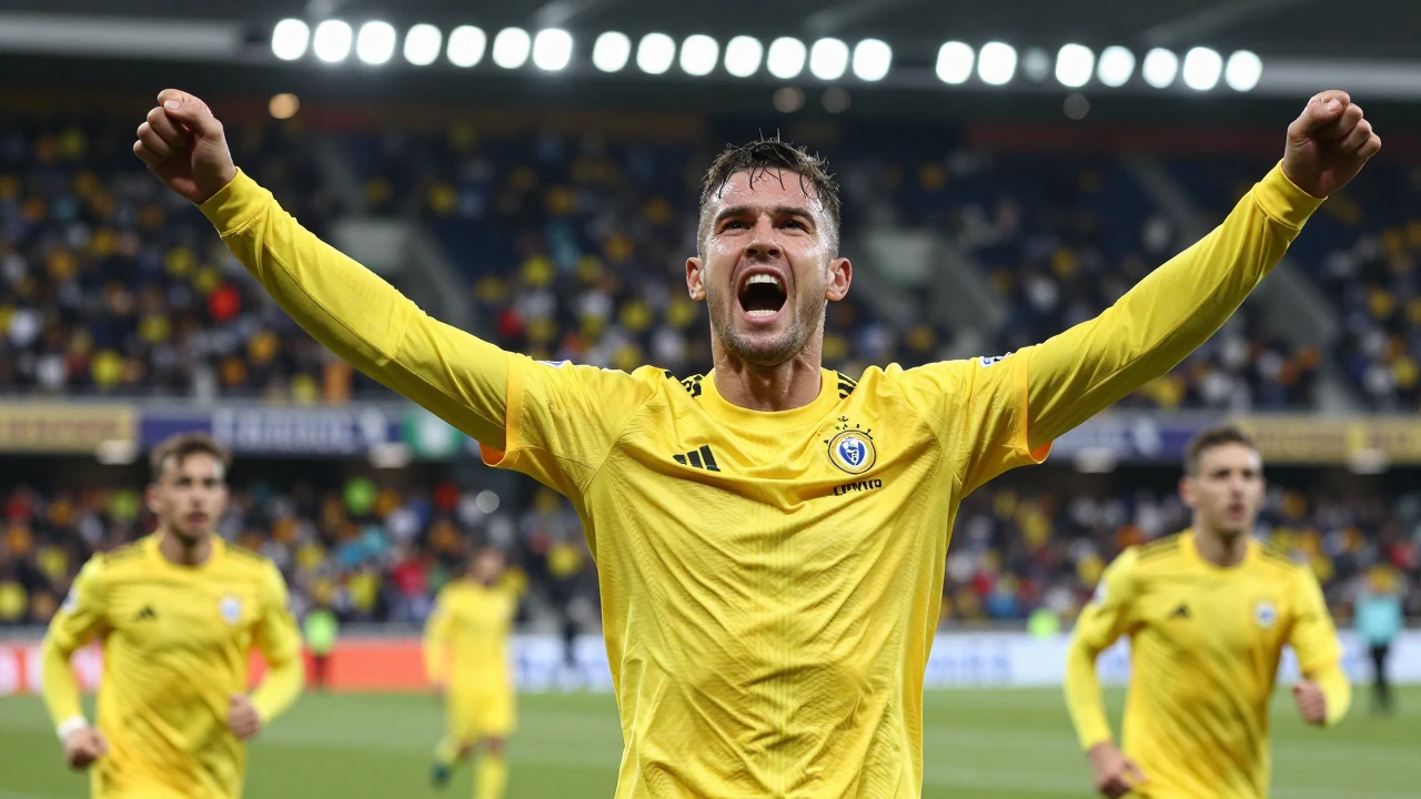 Le Mans FC, promu, a remporté sa première victoire en Ligue 1 en battant le Stade Rennais FC 3-2 grâce à un doublé de...