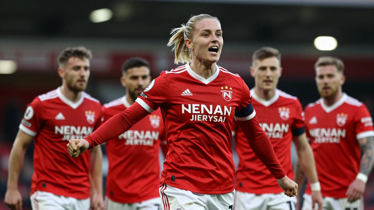 Wrexham A.F.C. player Katie Barker scores historic hat trick in Adran Premier Final