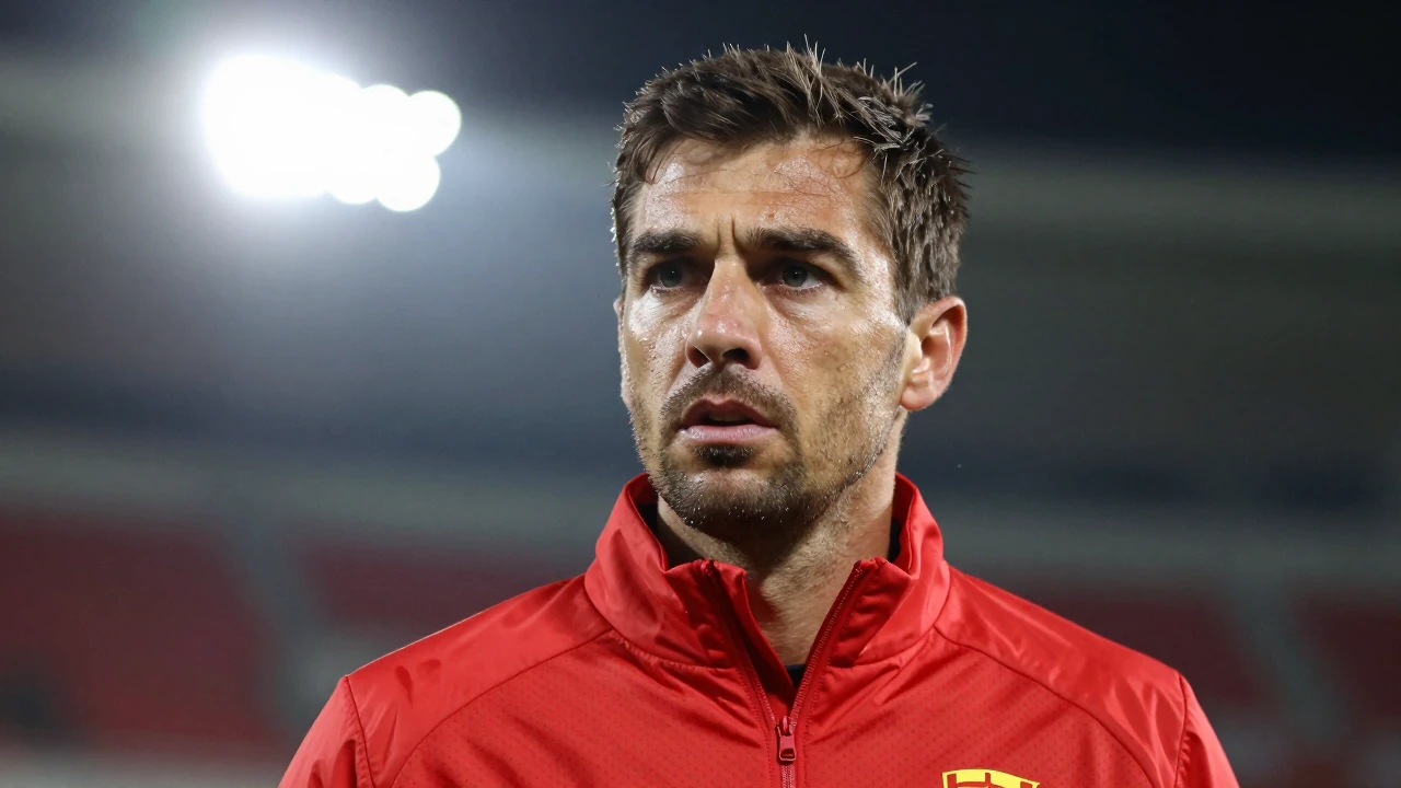 SV Elversbergs Trainer Vincent Wagner erhielt Gelb-Rot nach einer Halbzeit-Ansprache und könnte die Partie gegen den FC...