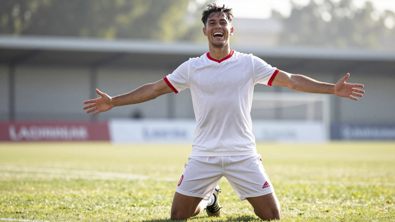 El joven canterano, que debutó en Primera División el primer día, ha marcado dos goles con el Sevilla Atlético, equipo...