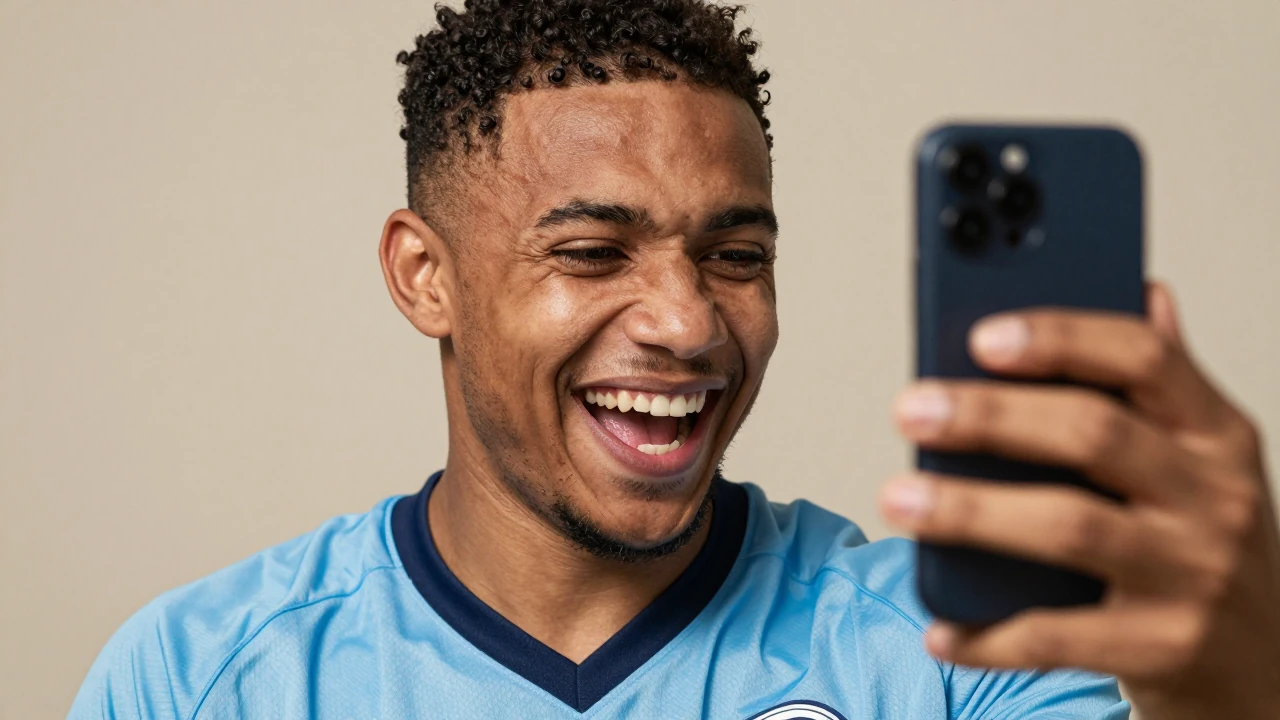 Erling Haaland joked with departing teammate Omar Marmoush as Manchester City completed a record £458m summer overhaul...