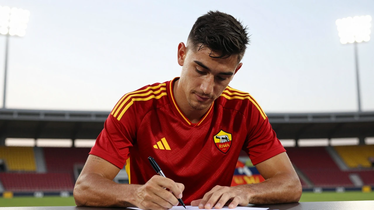 AS Roma ha completato l'arruolamento di Nahuel Molina, il destro argentino che ha vinto la Coppa del Mondo 2022...