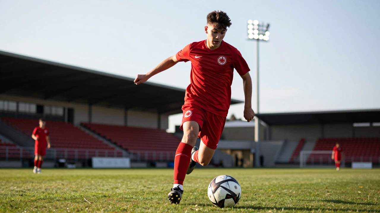 15-year-old Niko Ilicevic is already in Eintracht Frankfurt's senior squad and is set to make his Bundesliga debut this...
