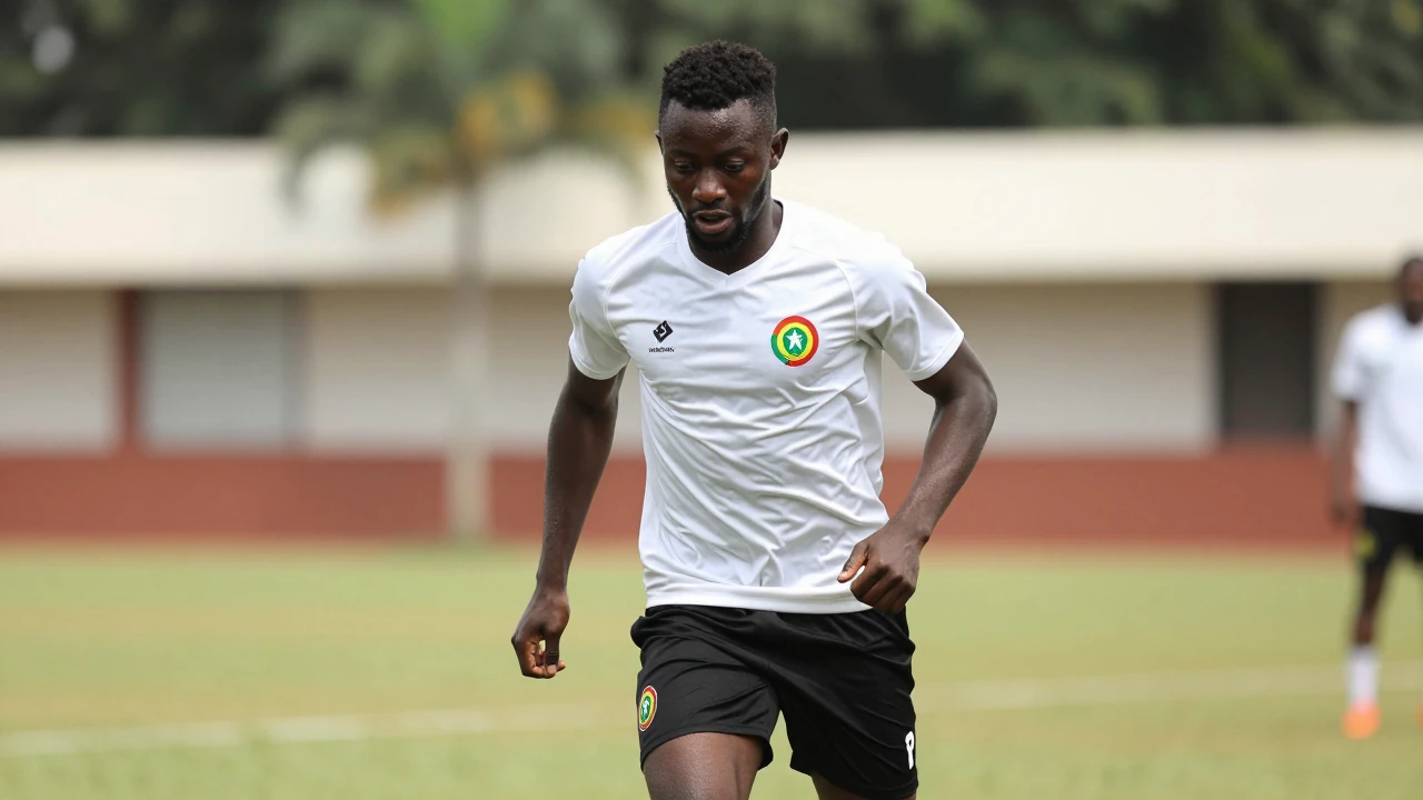 Ghanaian defender Ebenezer Annan är på väg till Rapid Bucharest efter ett överenskommet lån med köpoption för cirka 1...