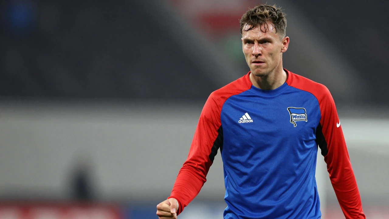 Hertha Berlin tritt gegen 1. FC Heidenheim in der 2