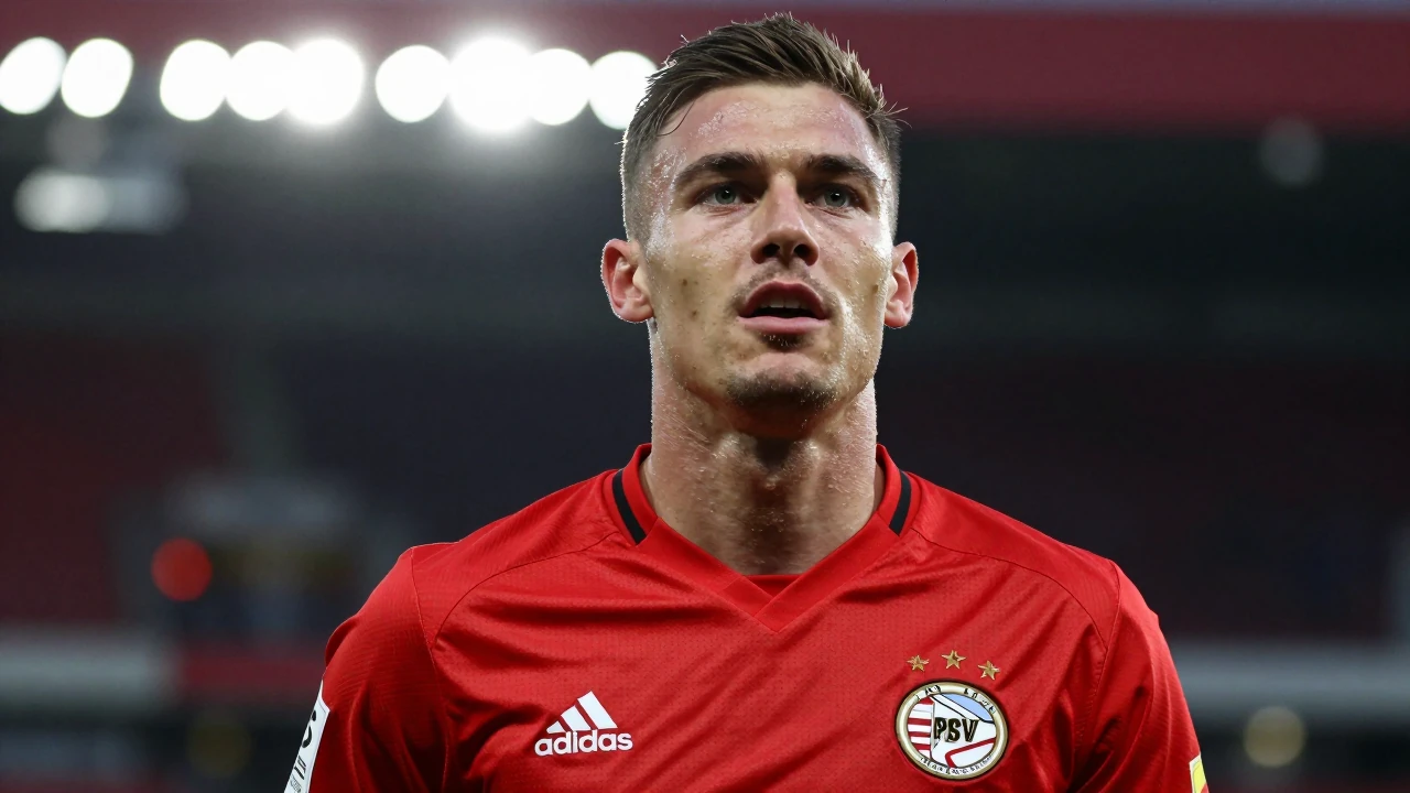 PSV Eindhoven staat op de tweede plaats in de Eredivisie met 10 punten en een doelsaldo van +10, slechts twee punten...