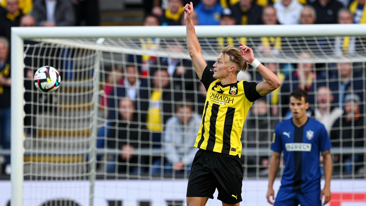 Djurgarden: Djurgården besegrade Degerfors med 1-0 efter mål av Bo Hegland