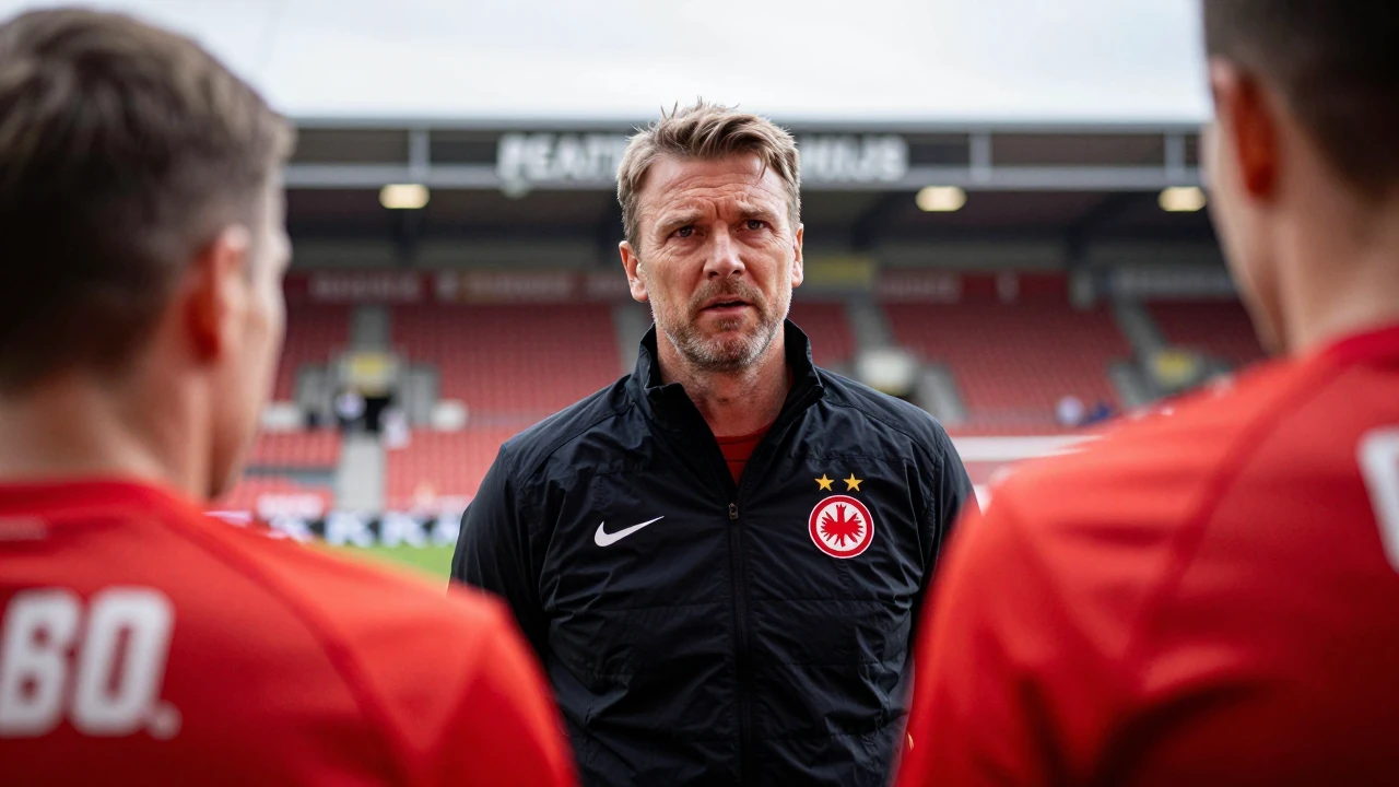 Der Sportvorstand von Eintracht Frankfurt, Markus Krösche, kritisiert die Bundesliga-Qualität nach der Niederlage der...
