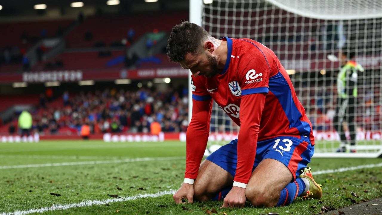Crystal Palace are 19th with zero points after a 4-1 home loss to Manchester City, with Yeremy Pino scoring a consolation...