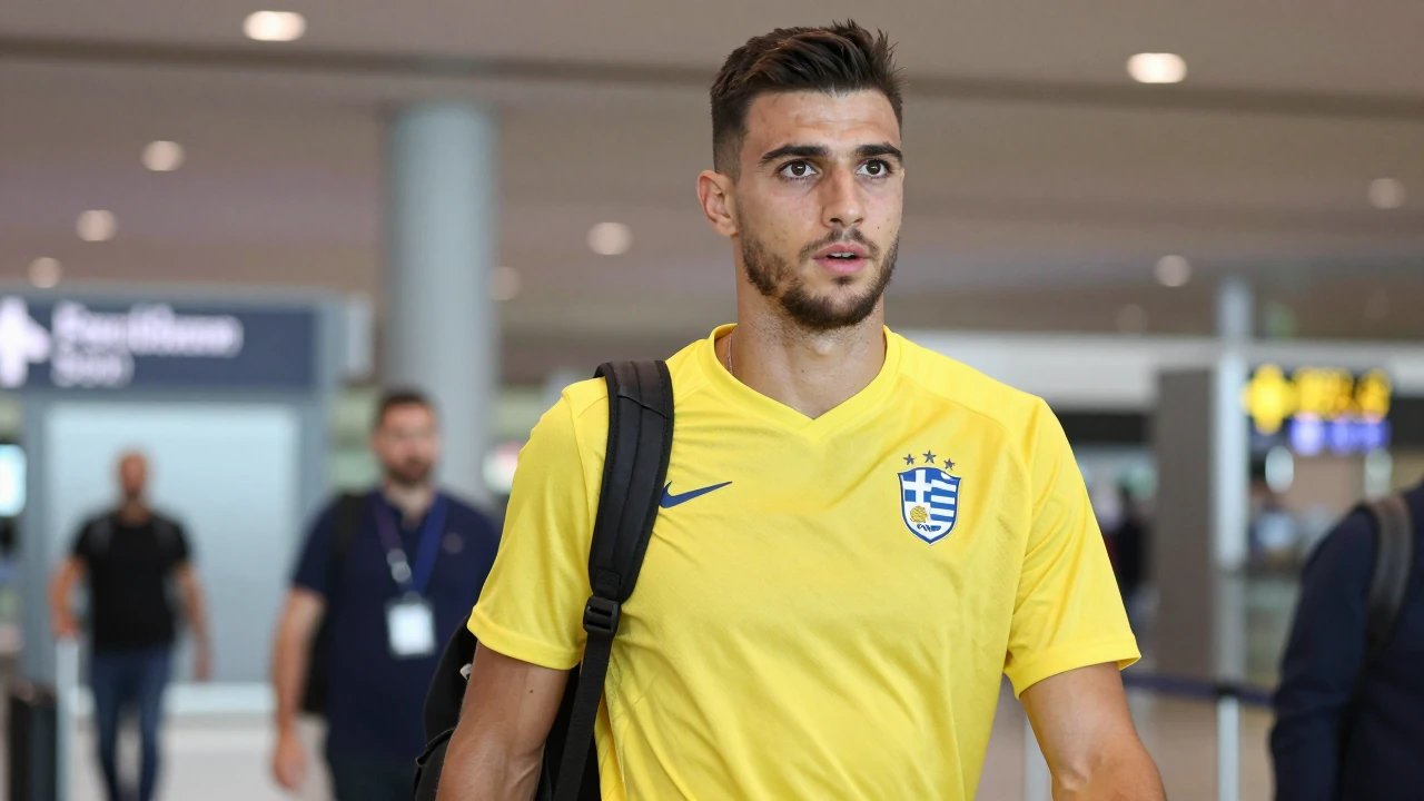 Konstantinos Koulierakis atterrerà domani a Ciampino per la visita medica con l'AS Roma