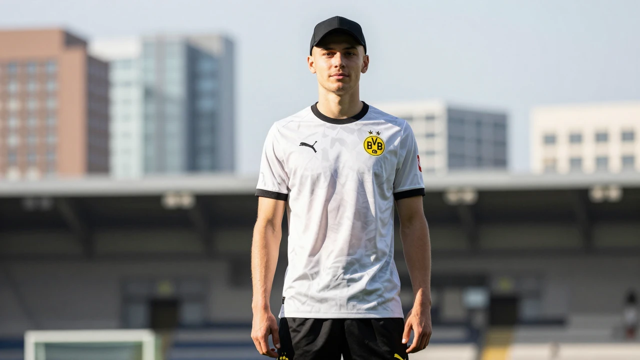 Borussia Dortmund hat Konstantinos Karetsas für 33 Millionen Euro verpflichtet, den zweitteuersten Transfer der...