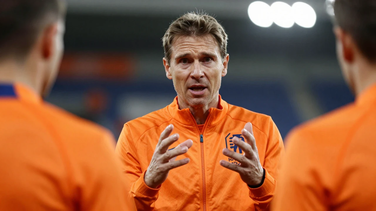 The Telegraaf reports calls for Dutch to be the main language within the Netherlands squad, as the team leads World Cup...