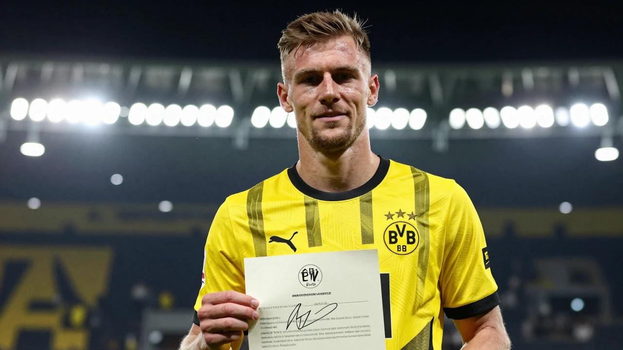 Borussia Dortmund sichert sich den Niederländer Veerman für Millionen