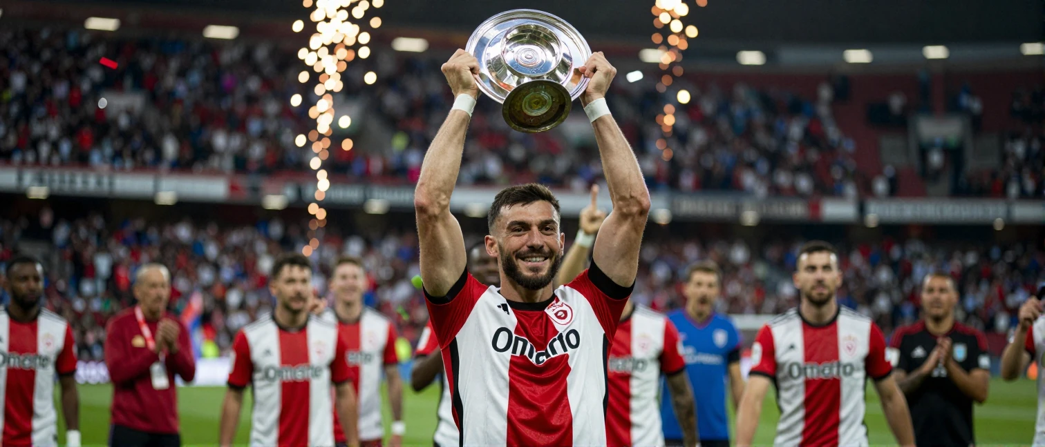 Manchester United, sitting 3rd with 71 points, are hunting a No.9 striker