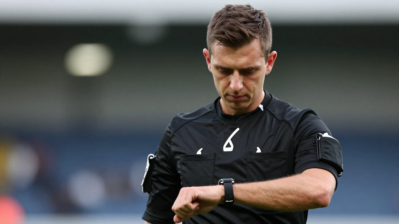 L'arbitre Antoine Valnet dirigera le match de Ligue 2 entre le FC Annecy et le FC Metz samedi au Parc des Sports, une...