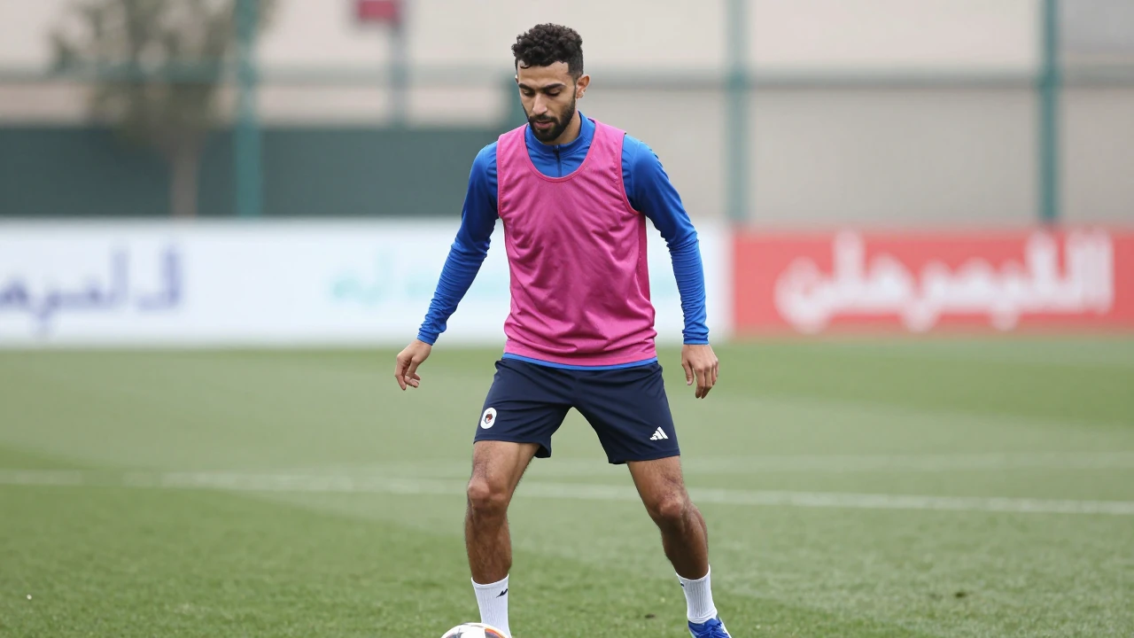 Tawfik Bentayeb traint momenteel apart bij Anderlecht in afwachting van zijn werkvergunning voordat hij bij de groep kan...