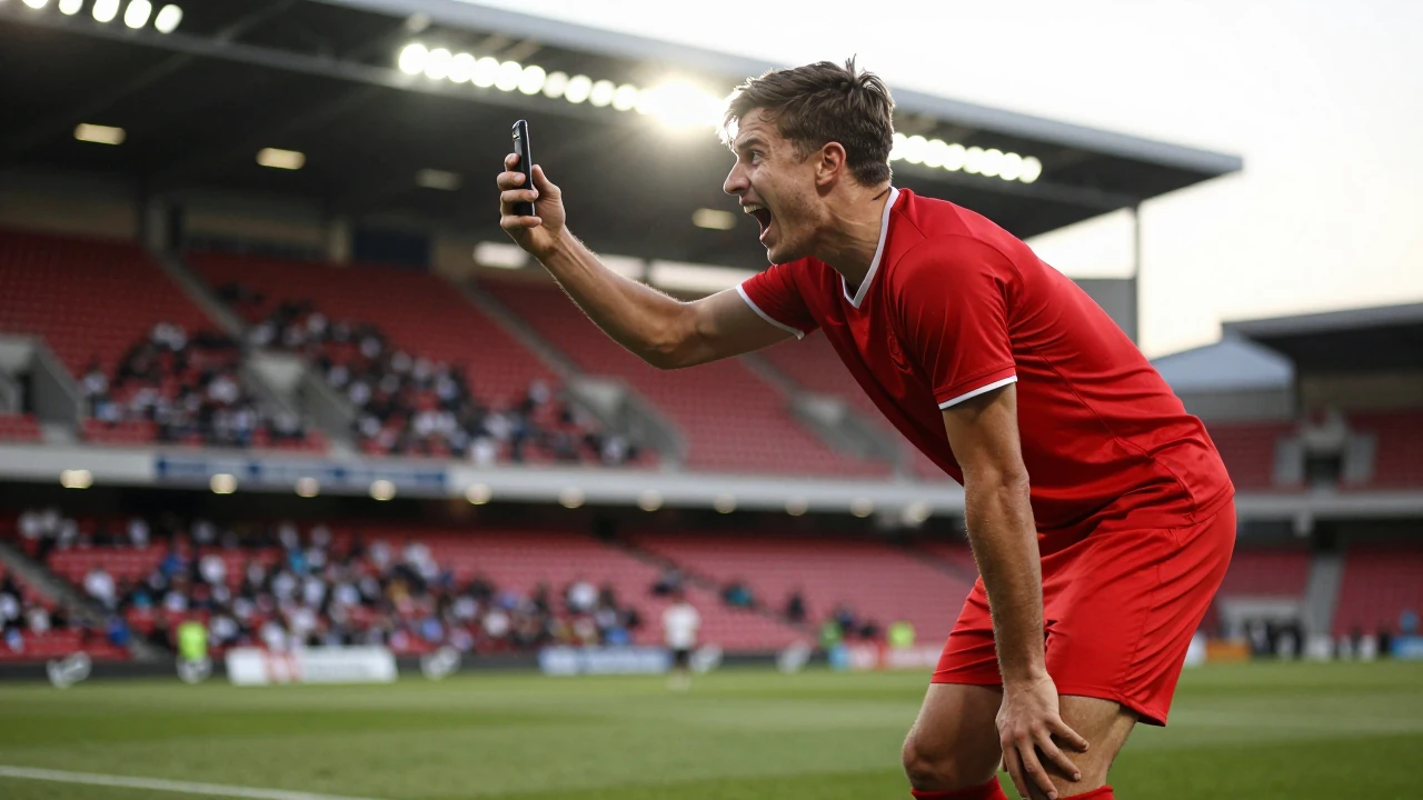 Bradley Aston, 20, faces a public order charge after an image surfaced mocking Boro fans after their recent Riverside victory